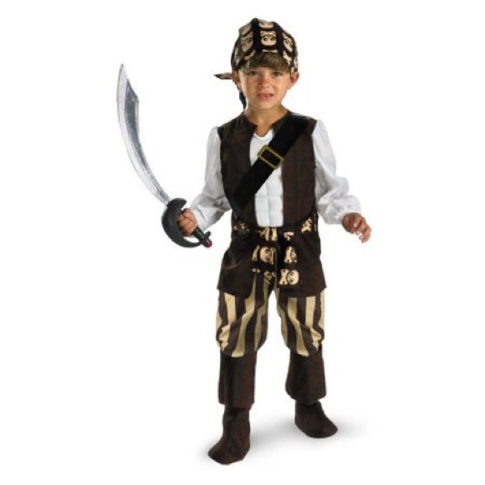 Disguise Rogue Pirate Child Toddler boy Costume